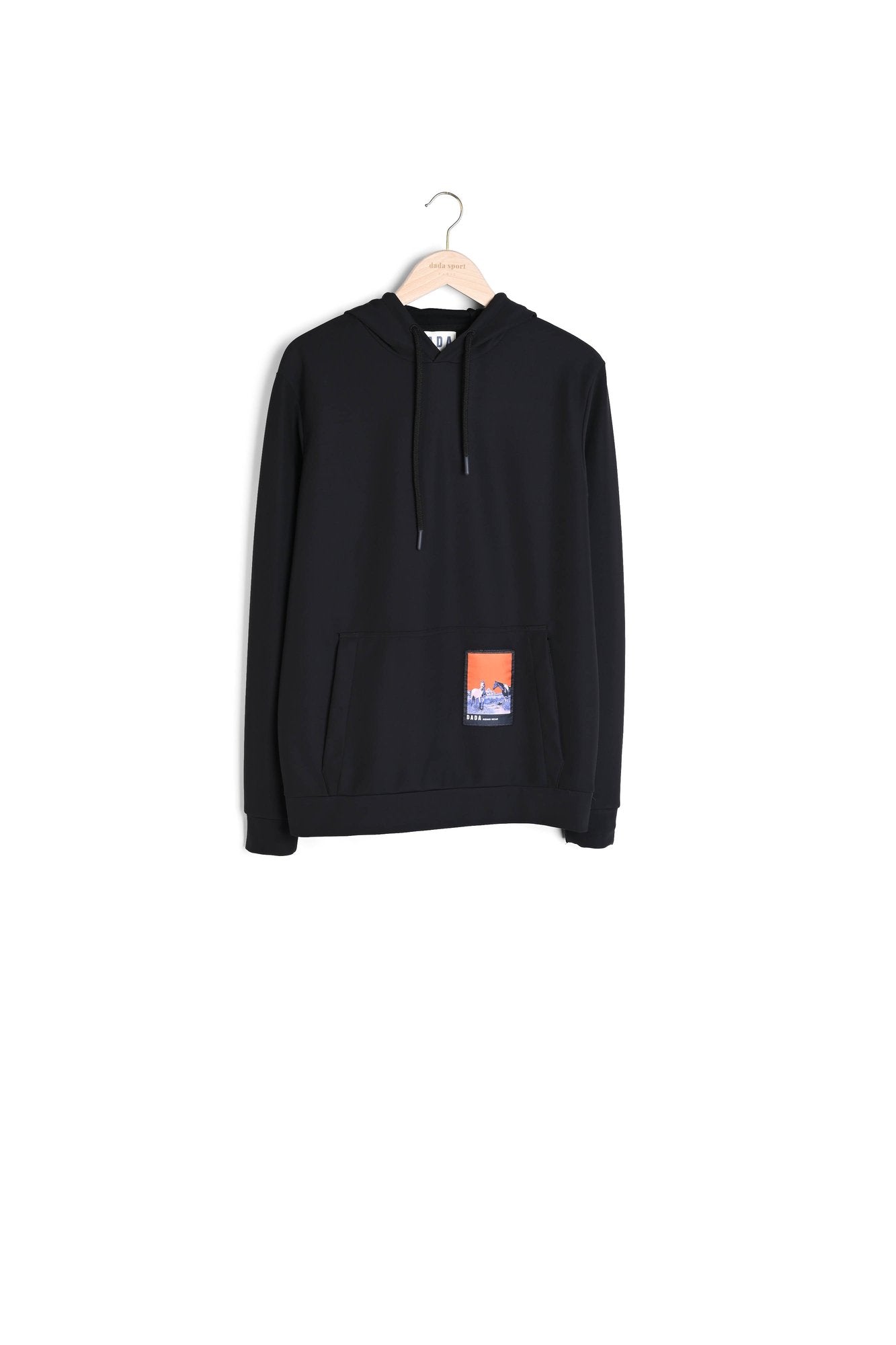 Gamin - Sweatshirt technique à capuche unisexe Dada sport preloved - seconde main